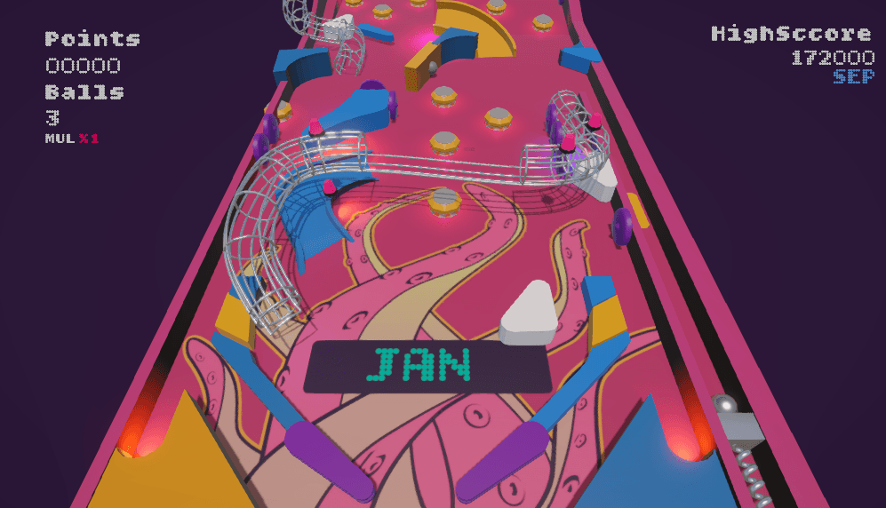 Monthly Pinball screenshot 1