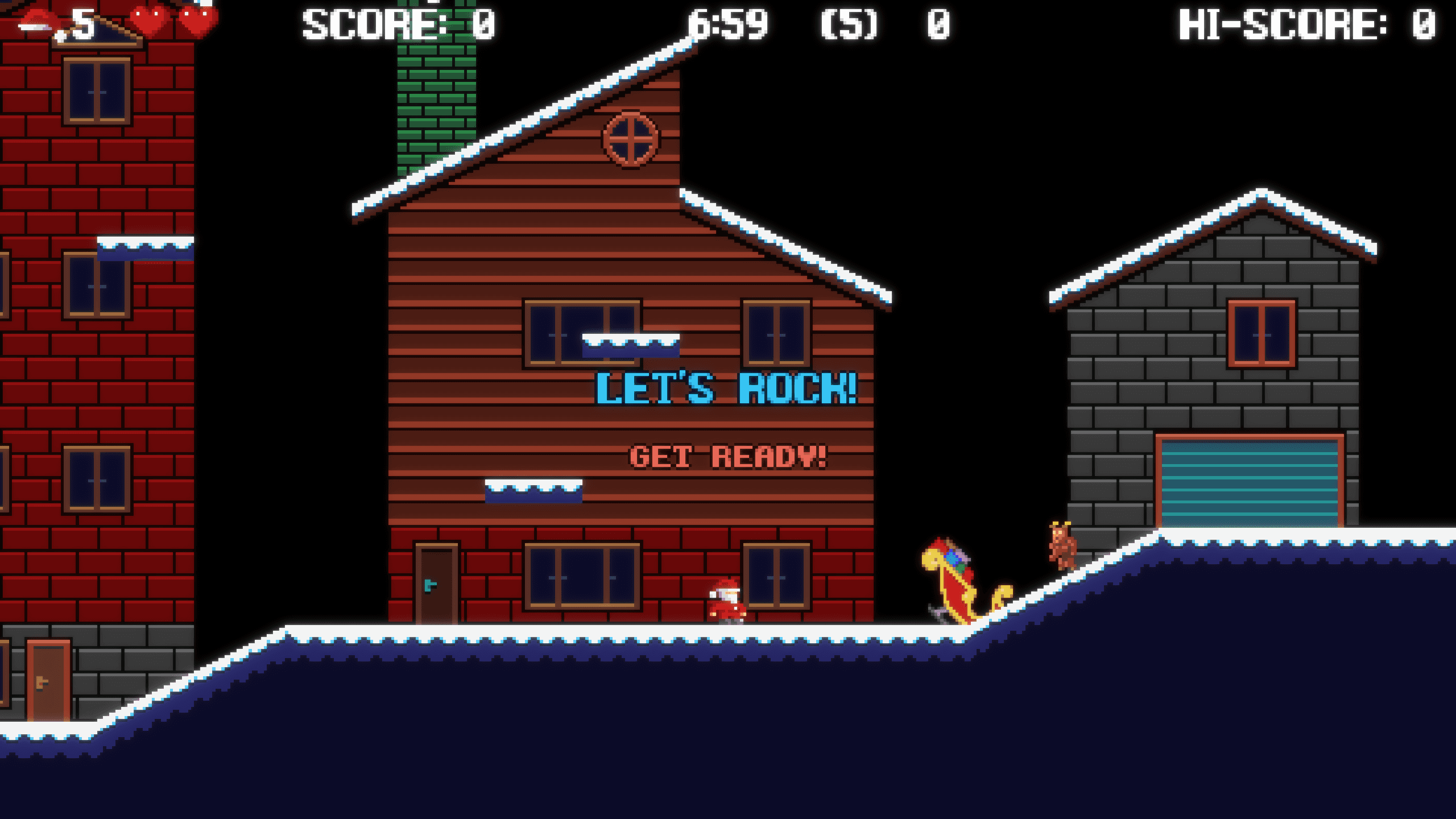 Santa's Crazy Christmas Night screenshot 1