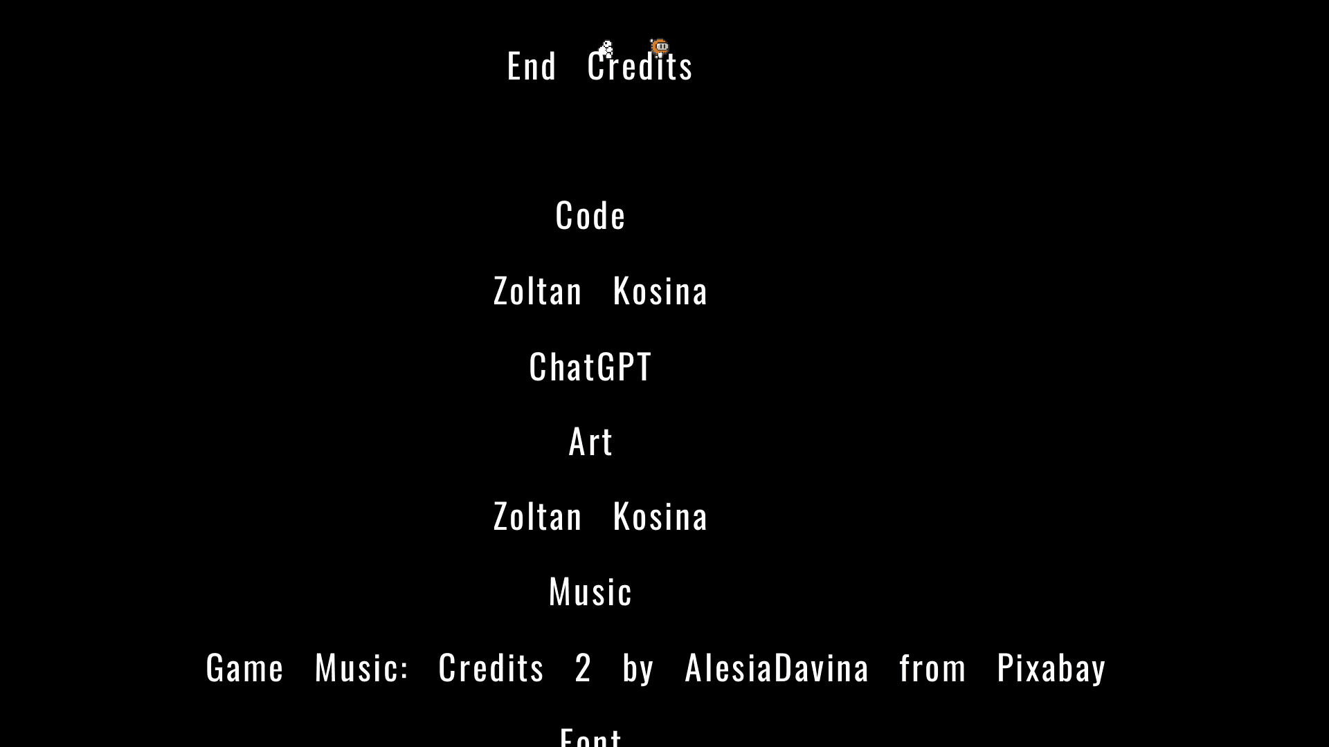 End Credits screenshot 4