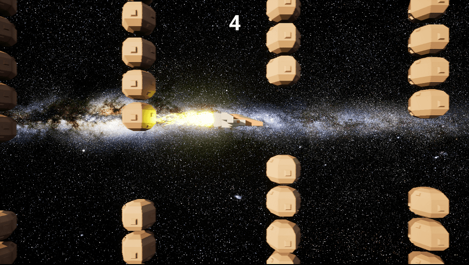 Asteriod Avoider screenshot 1
