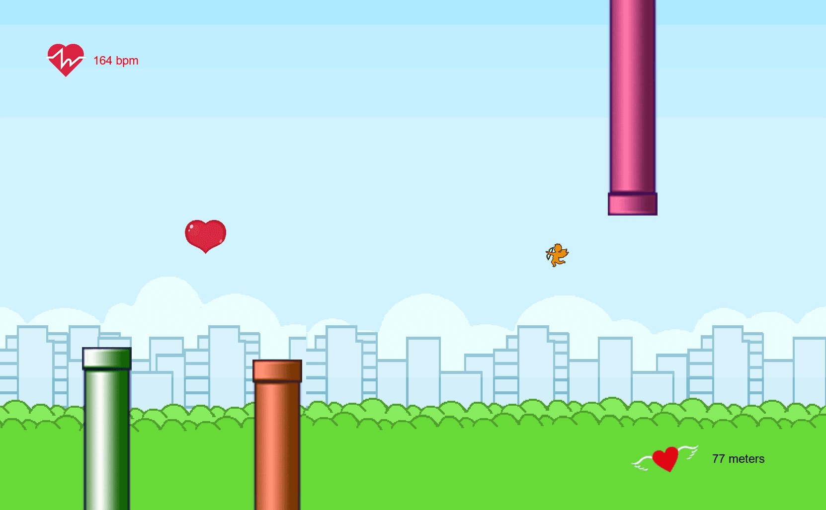 Flappy Heart screenshot 3
