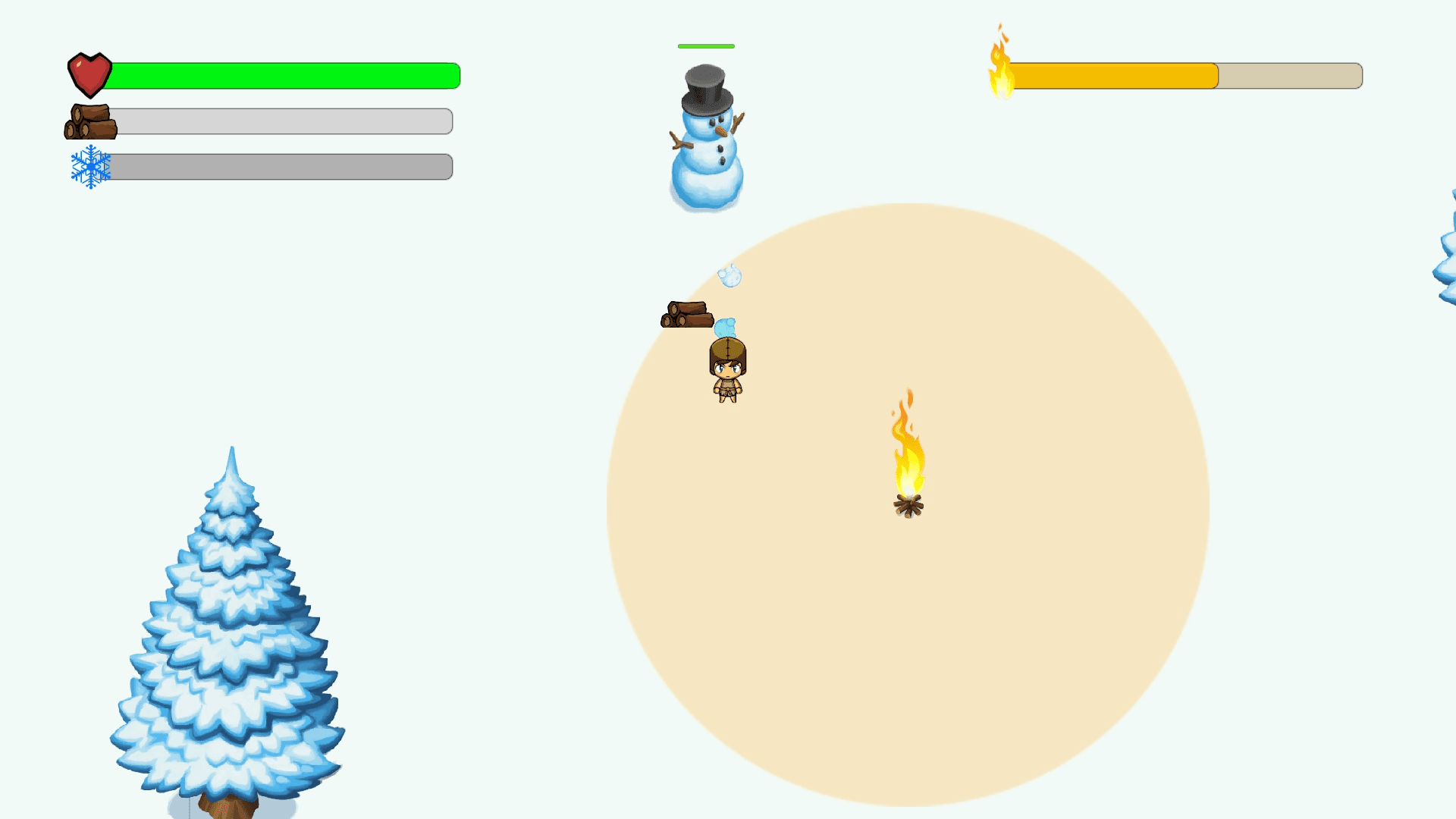 Snowball Warrior screenshot 2