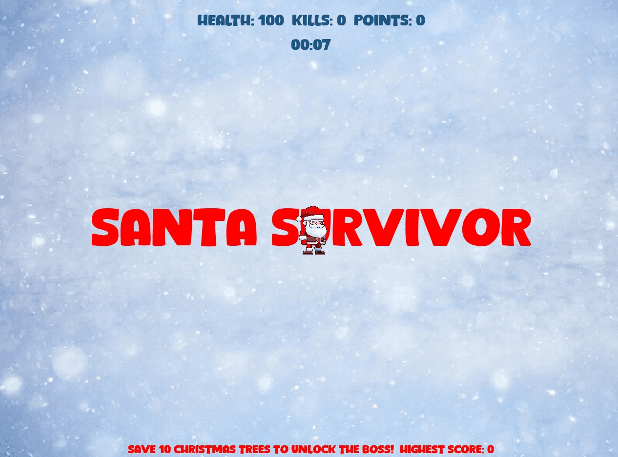 Santa Survivor screenshot 1