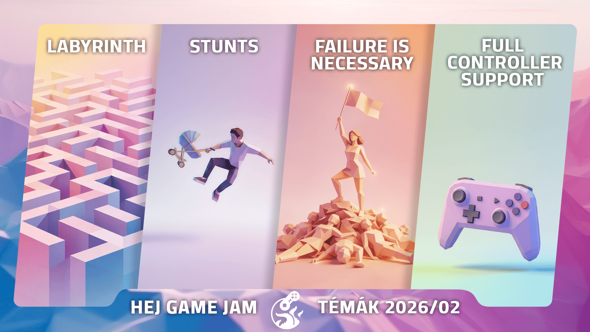 Már csatlakozhattok a 2026. februári gamejam-hez